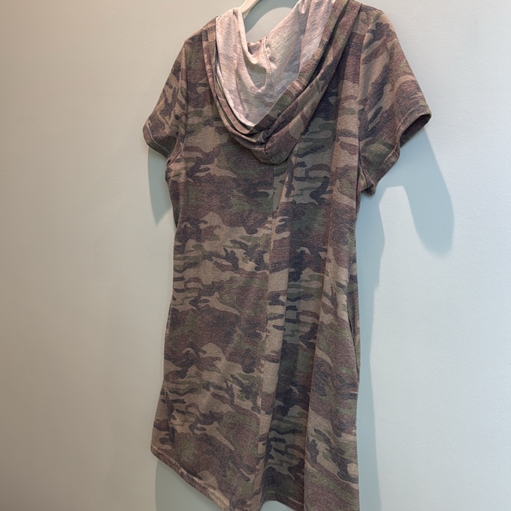 Camo pool coverup size XL